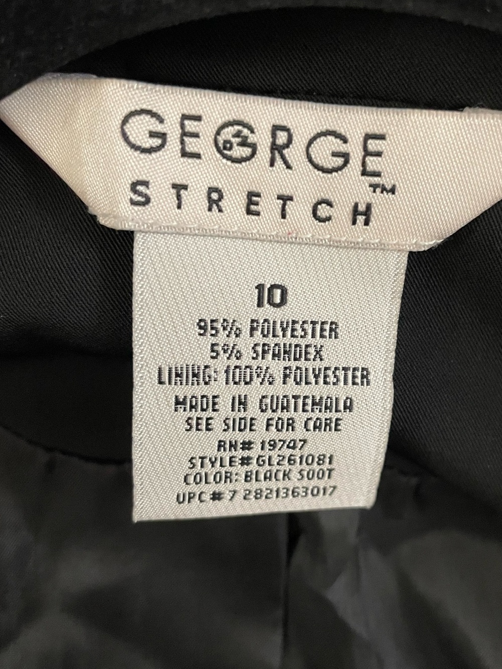 George Black Women's Blazer Tailored Back Size 10 - Picture 7 of 8
